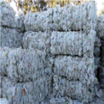 Recycled HDPE Milk Bottle Material